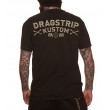 Dragstrip Clothing East Side Kustom Black T`shirt